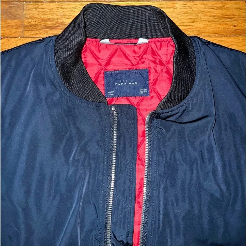 Zara man bomber flight jacket